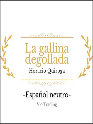 cover image of La gallina degollada